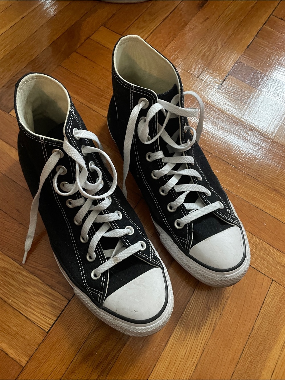 Converse Black High-Top Sneakers